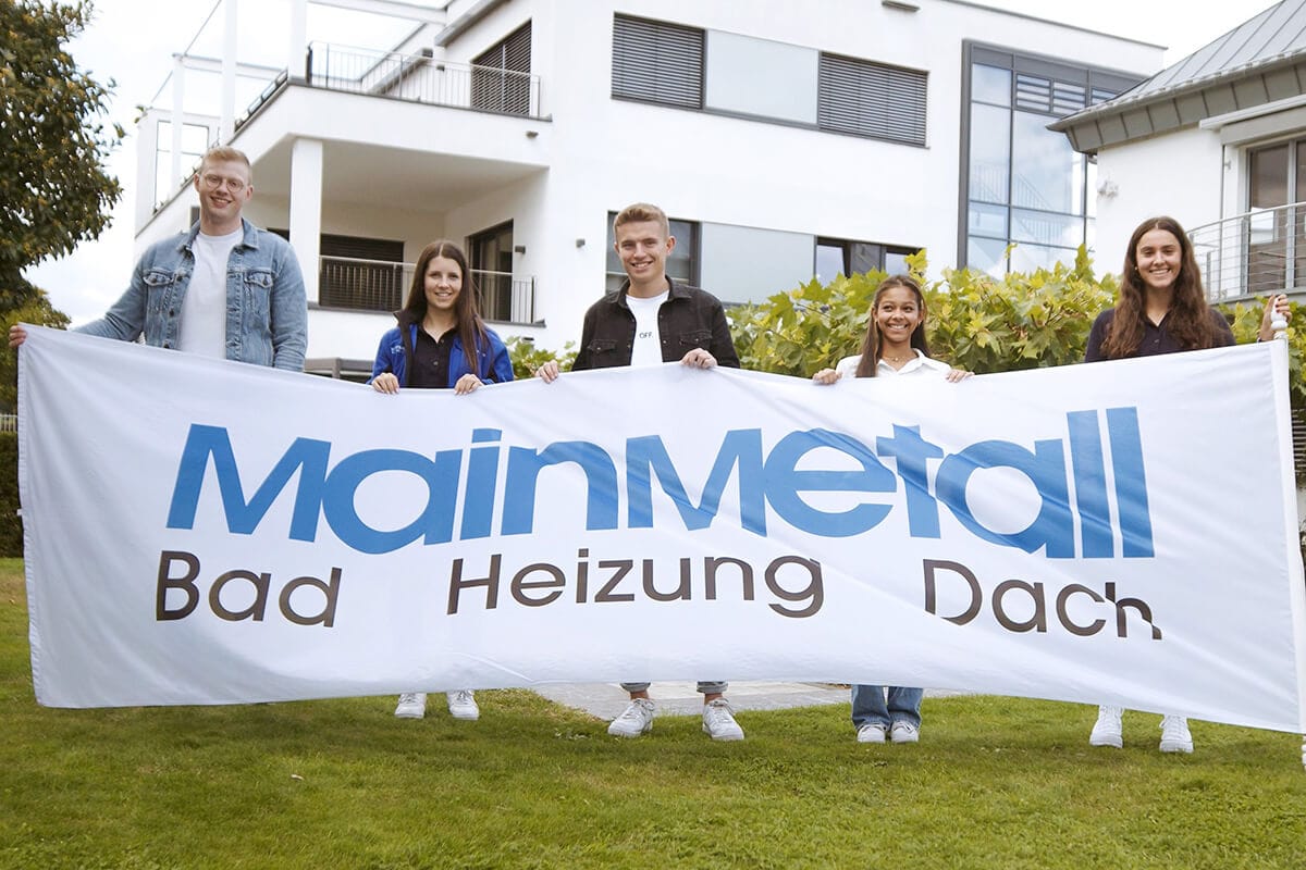 Mainmetall Azubis Presse Ausbildung bei Mainmetall 2023