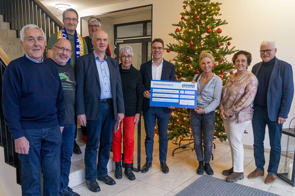 Mainmetall Presse Weihnachtsspende 2022